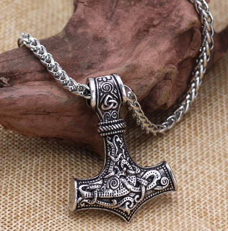 Stainless Steel Hammer Necklace