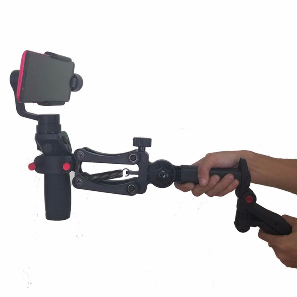 Mobile phone three-axis gyroscope stabilizer