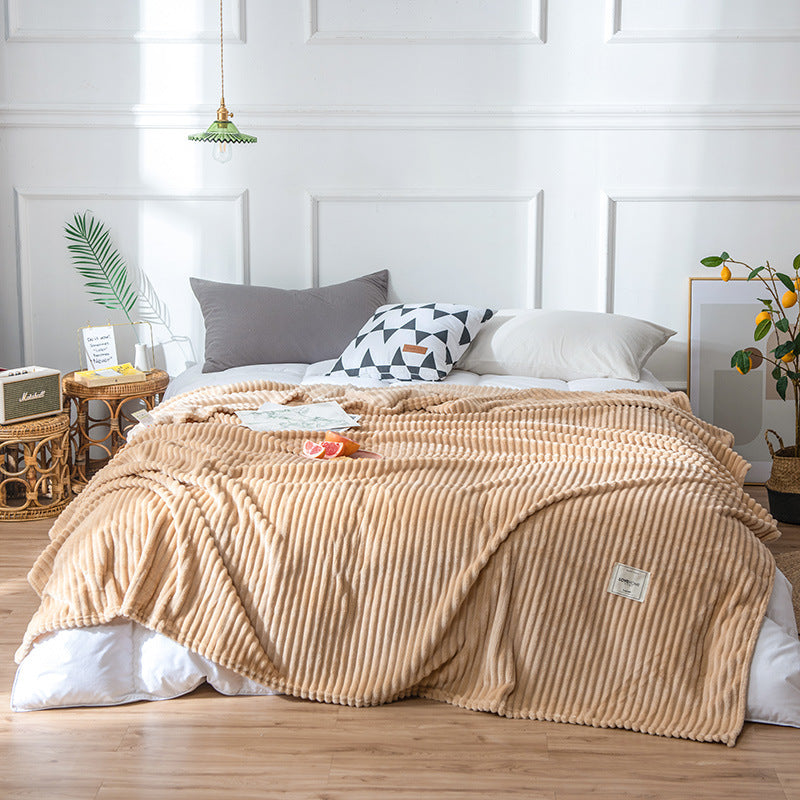 Flannel sheets Solid blanket