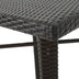 32 Inch Square Wicker Bar Table - Outdoor Patio Furniture - Minihomy