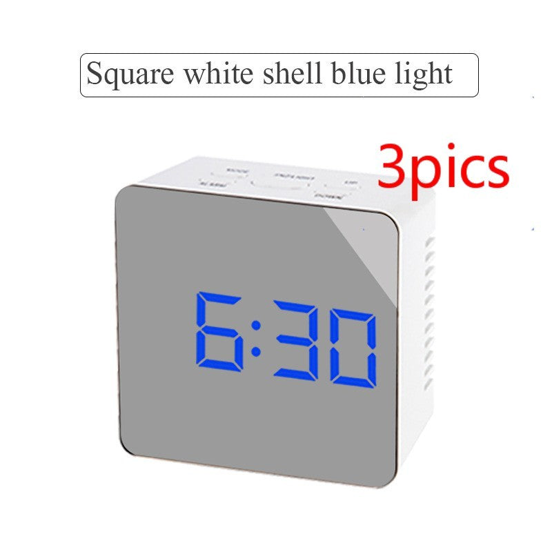 Digital LED multi-function mirror clock - Minihomy