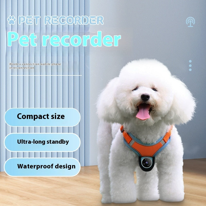 Pet Tracker Collar Camera: Record Your Dog or Cat's Adventures