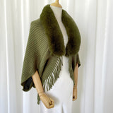 Women's Solid Color Cashmere Winter Scarf: Stay Warm in Style