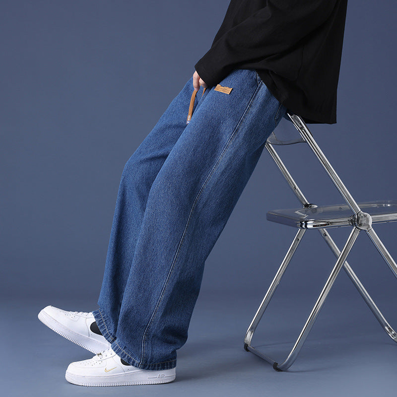 Jeans Men's Retro Three-dimensional Loose