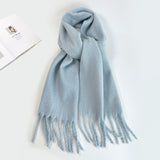 Women's Autumn And Winter Mohair Scarf