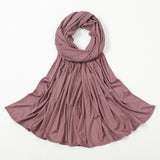 Women's Knitted Thread Cotton Striped Solid Color Scarf