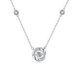 Mobius Three-second Smart 925 Sterling Silver Necklace For Women