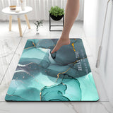 Super Absorbent Diatom Mud Bathroom Floor Mat - Anti-Slip and Environmentally Friendly