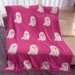Half Velvet Ghost Blanket Knitted