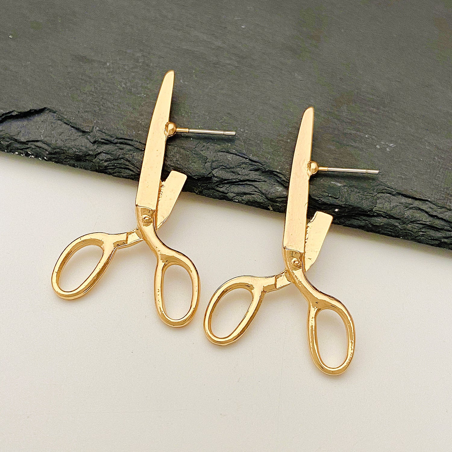 Creative Jewelry Retro Scissors Ear Studs for Women