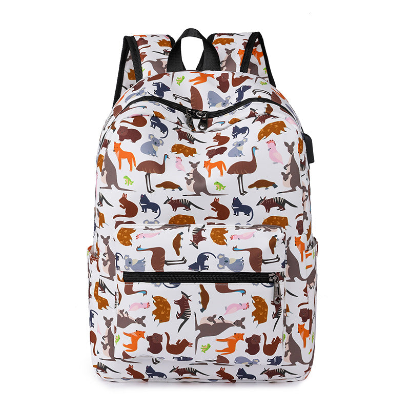 Printed Casual Travel Bag