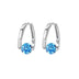 Geometric Micro Inlaid Zircon Ear Clip Niche Design Refined Grace Simple Multi-match Women's Earrings - Minihomy