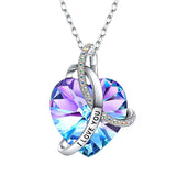 Love Crystal Necklace for Women