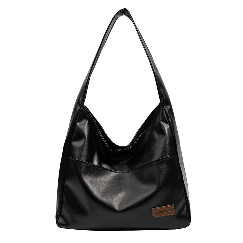 Women's Simple Large Capacity Retro Shoulder Bag
