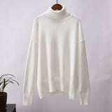 Women's All-match Solid Color Turtleneck Sweater