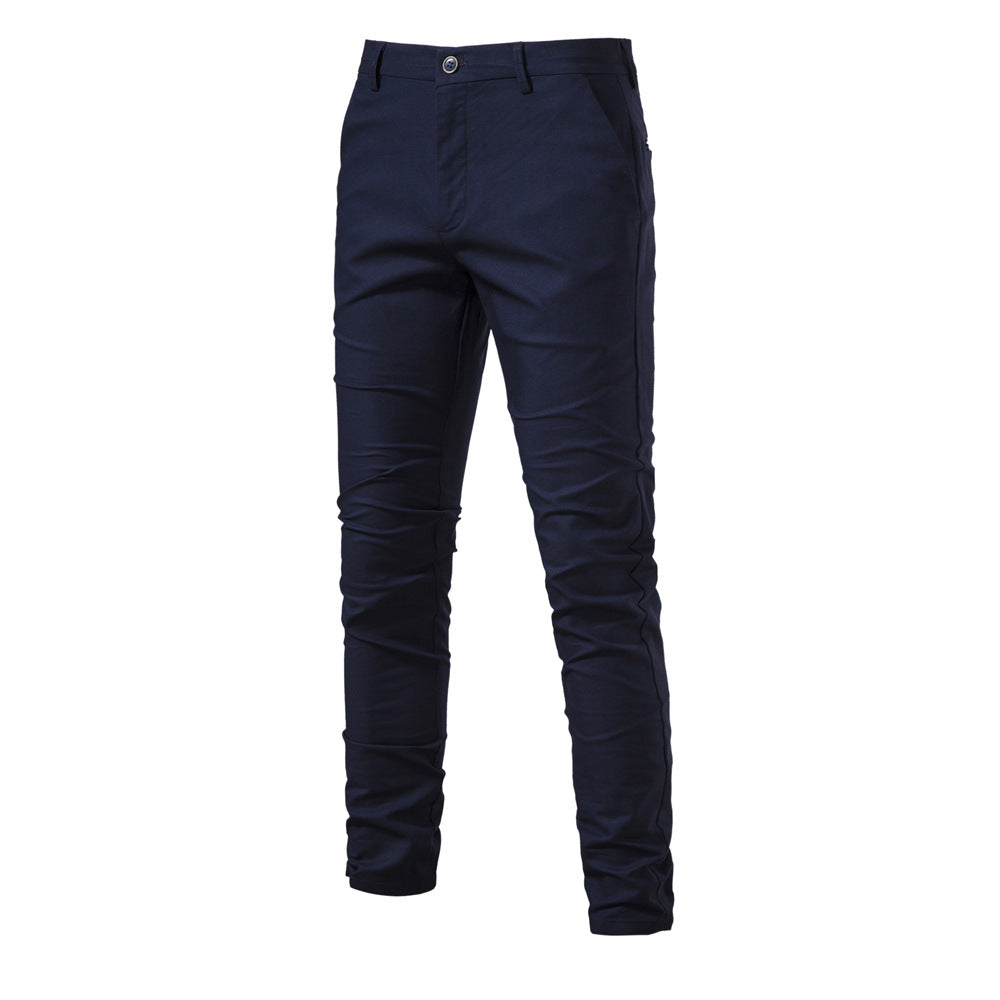 Men's Fashionable All-match Breathable Cotton Trousers