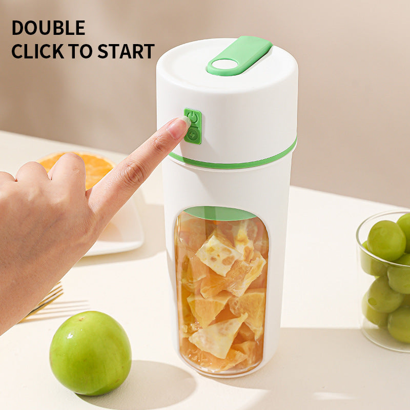 USB Rechargeable Juicer Blender - Wireless Fruit & Ice Crusher, Portable Juice Mixer