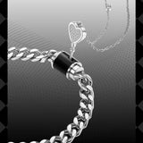 One Lock Love Little Lock Bracelet For Couple Necklace