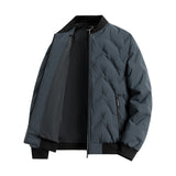 Stand-up Collar Down Jacket - Men's Fashionable Warm