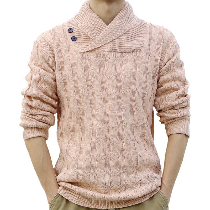 Men's Wear Thin Pullover Sweater - Slim Fit