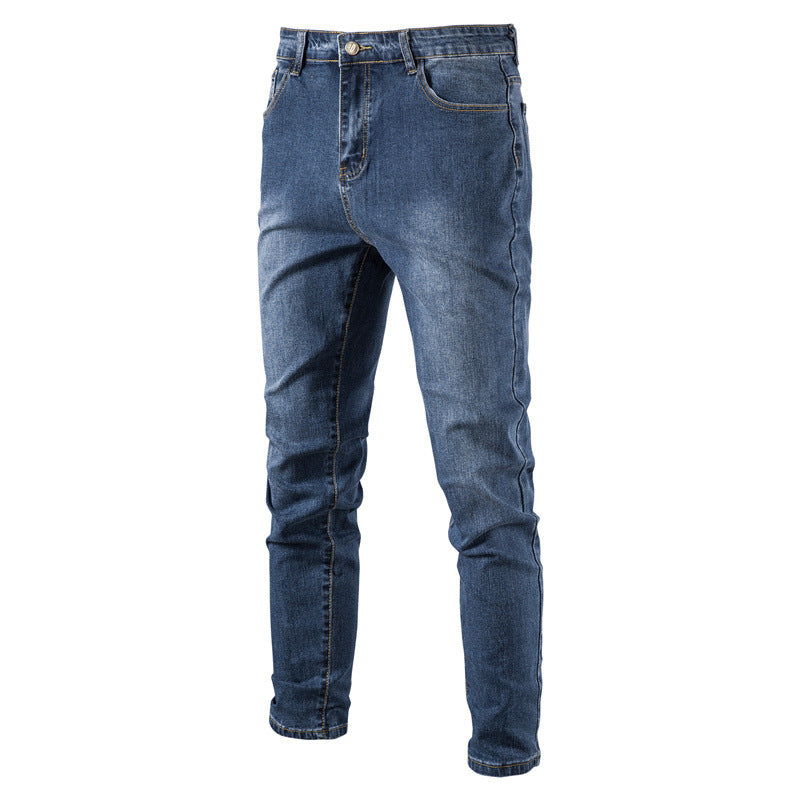 Men's Individual Casual Washed Jeans