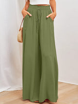 Spring and Summer Casual Wide-Leg Popular Loose Casual Trousers
