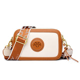 Women's Vintage Wide Shoulder Strap Crossbody Bag