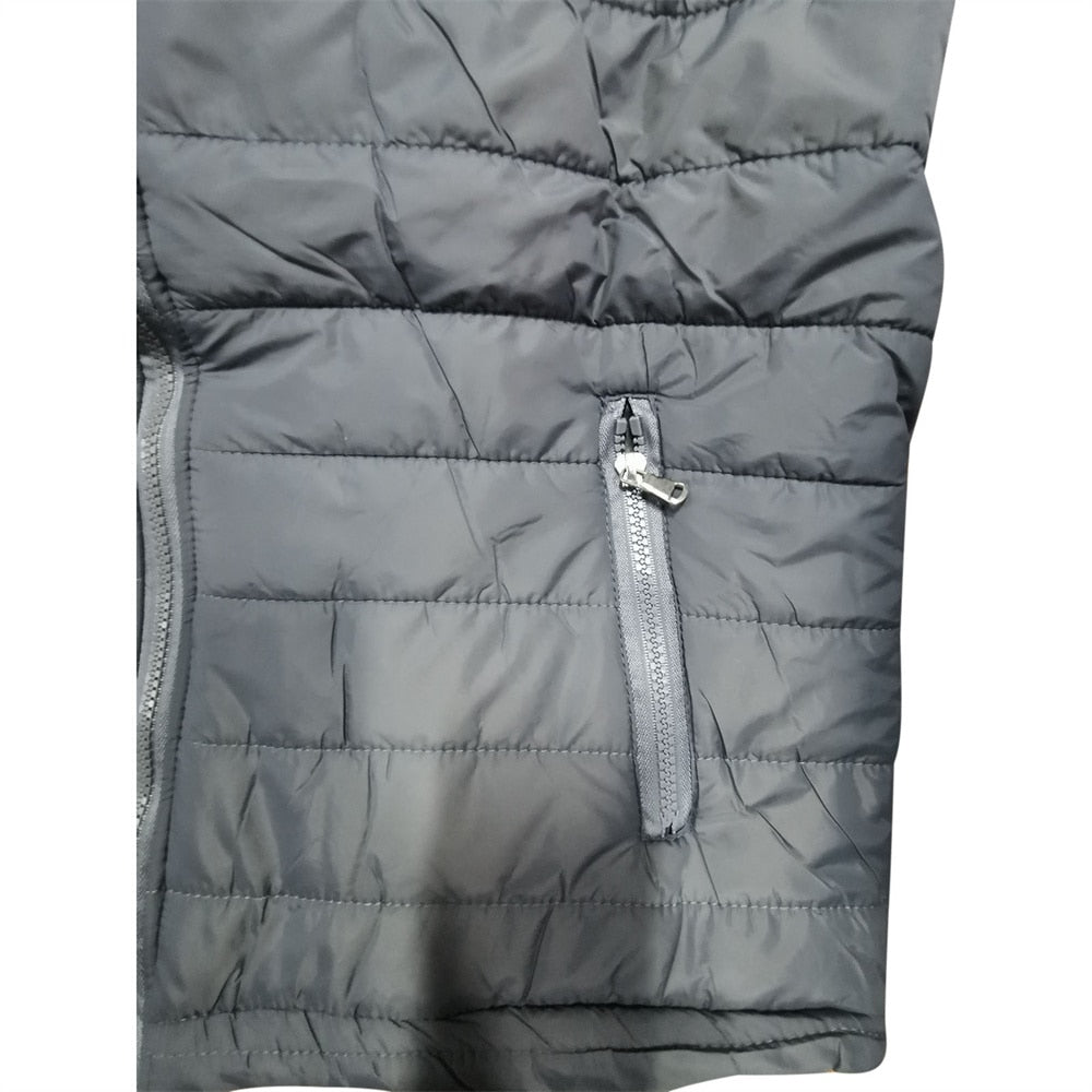 Autumn Winter Men Cotton Jacket Hooded Thickened Down Jacket - Minihomy