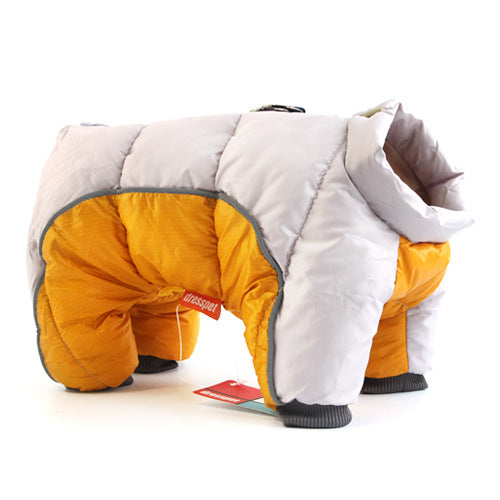 Pet Dog Winter Clothes Thick Warm Down Jacket Teddy Cotton Coat - Minihomy