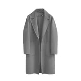 Women's Woolen Overcoat With Heavy Wool Coat