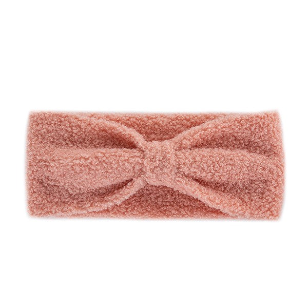 Teddy Bear Knit Headband for Kids - Warm Winter Accessory