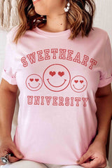 Plus Size - Sweetheart University Graphic T-Shirt