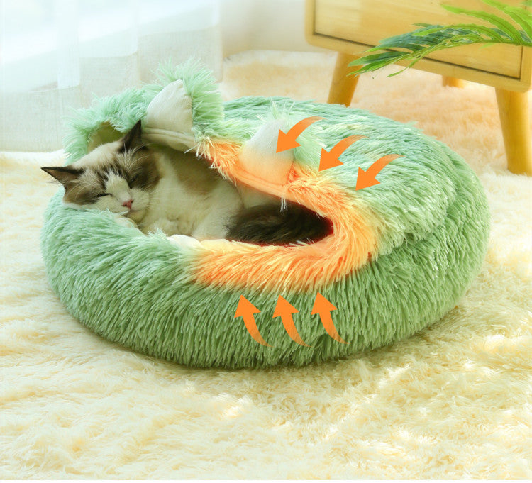 Cat Litter Four Seasons Universal Winter Warmth Semi-closed Kitten Net Red Pet