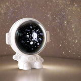 Galaxy Star Projector Starry Sky Night Light Astronaut Lamp Room Decr Gift Child Kids Baby Christmas Spaceman Projection