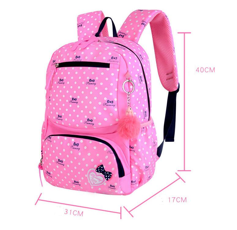 Elementary School Girl Korean Style Cute Princess Backpack - Minihomy