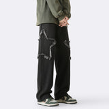 Spring And Autumn Men's Pants Casual Retro Trousers