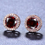 Female Cute Fashion Zircon Earrings Jewelry