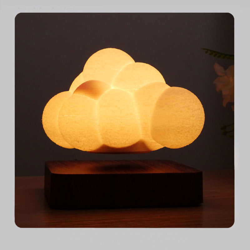 Floating Cloud Night Light - Magnetic Levitation 3D Print Lamp Desk Decor Gift - Minihomy