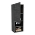 Miami Single Door Pantry with 4 Shelves - Storage Cabinet for Kitchen, Dining Room, or Entryway - Minihomy