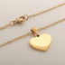 26 Letter Heart-shaped Necklace White Shell Love Clavicle Chain Necklace For Women - Minihomy