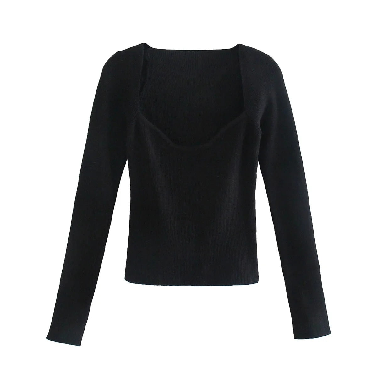 Women Pullover Solid Color Slim Jacket