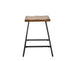 Landon Light Brown Counter Stools (Set of 2) - Minihomy