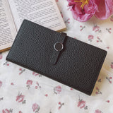 Women Wallets Luxury Long Hasp Lychee Pattern Coin Purses