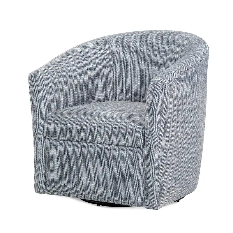 Indigo Swivel Barrel Chair - Lainey Accent Chair