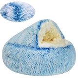 Crystal velvet warm round half-pack cat litter - Minihomy