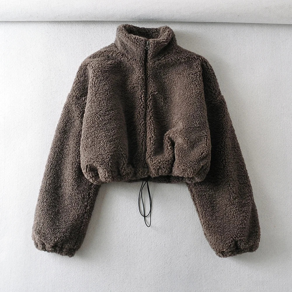 Autumn And Winter Warm Woolen Coat Women