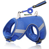 Mesh Breathable Dog Breast Strap Reflective Rope Pet Products