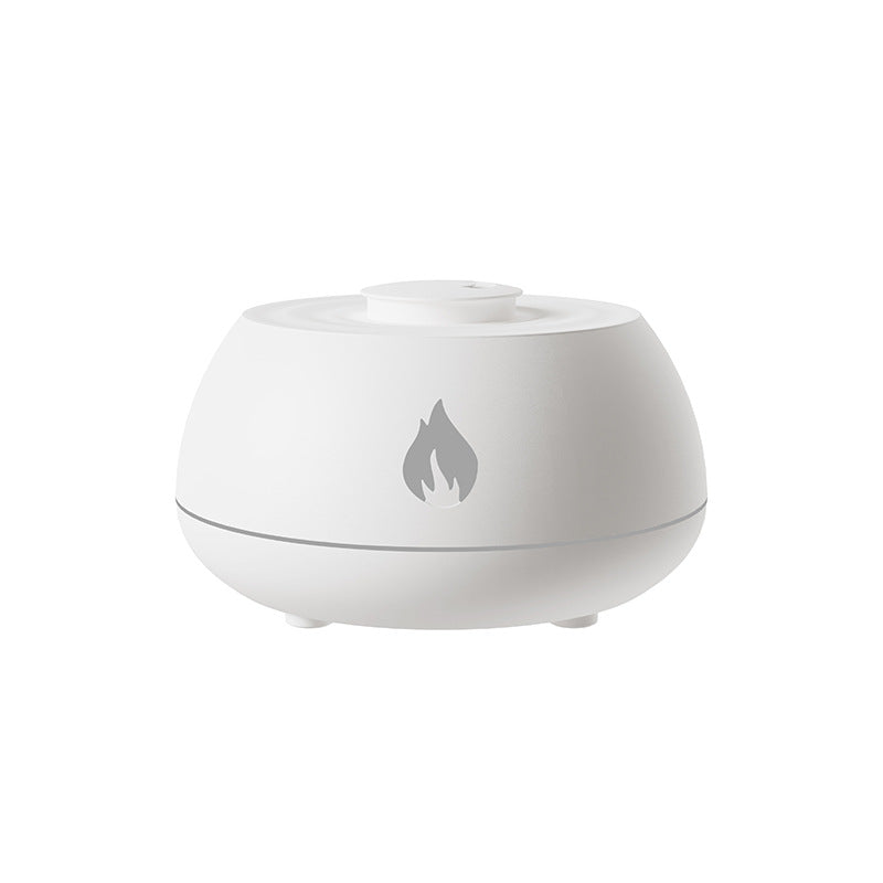 Flame Humidifier Aromatherapy Diffuser - 7 Colors Light USB Room Fragrance Essential Oil Diffuser
