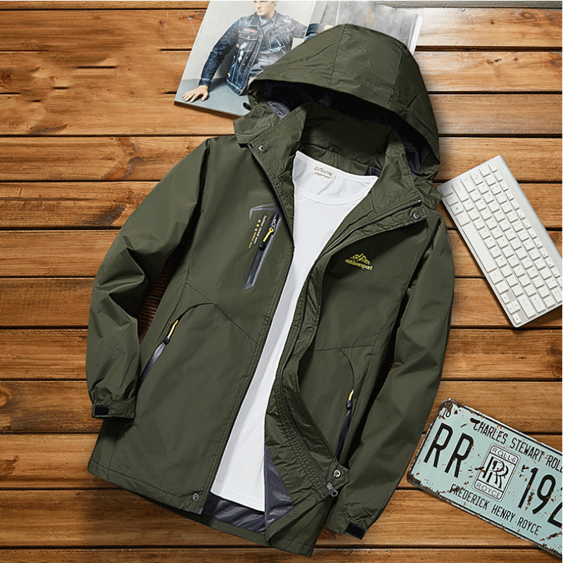 Men's And Women's Outdoor Thin Waterproof Jacket - Minihomy