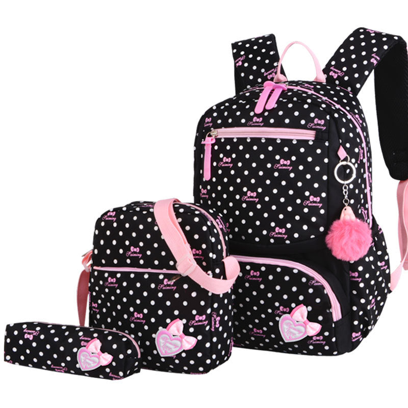 Elementary School Girl Korean Style Cute Princess Backpack - Minihomy